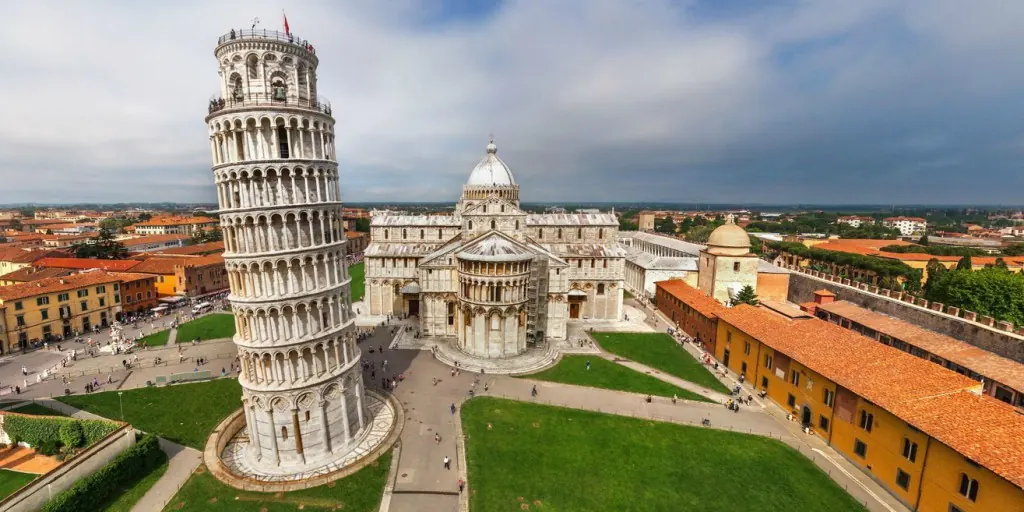 Pisa and the Leaning Tower in Tuscany